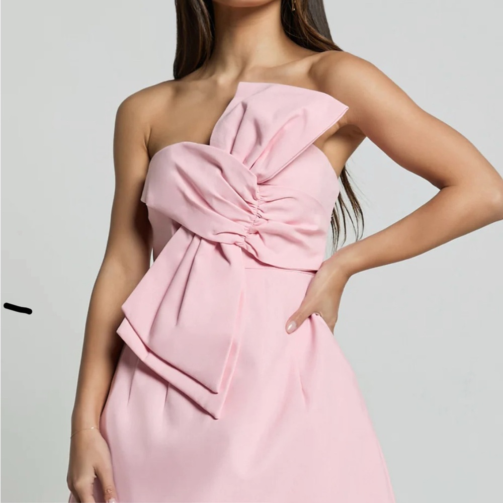 Showpo One Shoulder Pink Dress